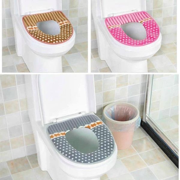 TẤM LÓT BỆT TOILET CHỐNG LẠNH Hoạ Tiết