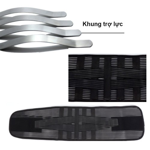 Đai nịt bụng, hỗ trợ điều trị cột sống lưng; thoát vị thể thao nam nữ - Mini Back Support