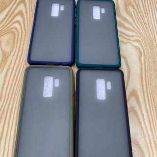 Ốp Samsung S9plus viền dẻo lưng nhám chống vân tay