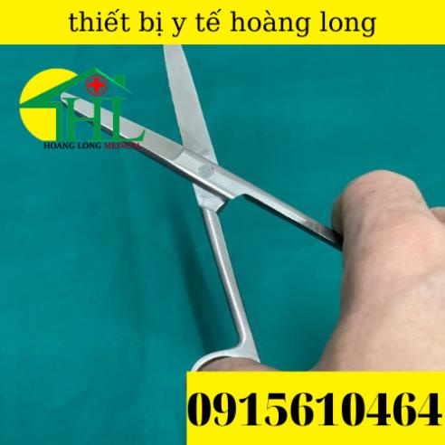 [ Hàng Cao Cấp ] Kéo Y Tế Thẳng Hai Đầu Tù 14cm Parkistan - Kéo Cắt Thuốc 14cm