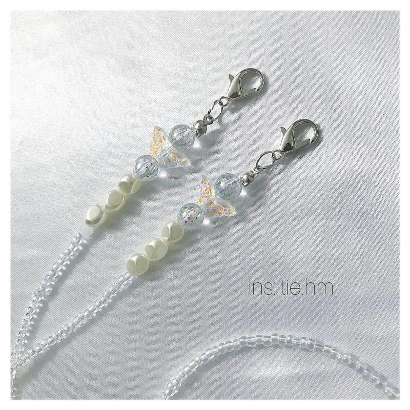 Dây đeo khẩu trang phong cách Hàn Quốc Hologram Mask Straps