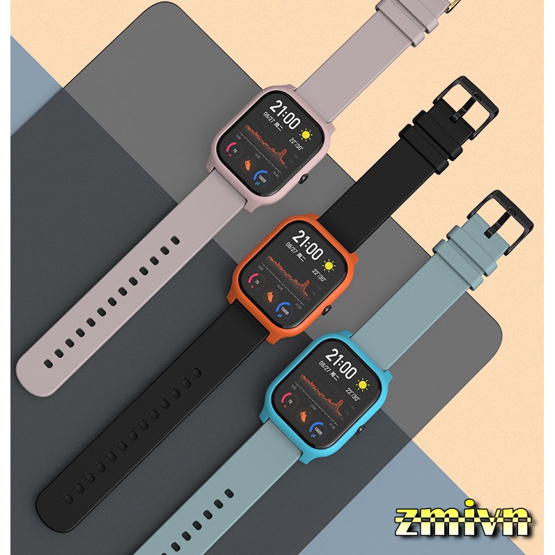 Ốp viền Xiaomi Amazfit GTS Mijobs - Ốp nhựa cứng chống xước đồng hồ Xiaomi Amazfit GTS