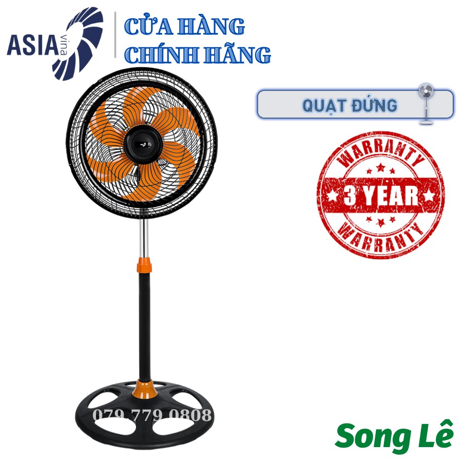 Quạt Đứng ASIA Vina Turbo DTB1601 - 80W - 6 Cánh 40cm