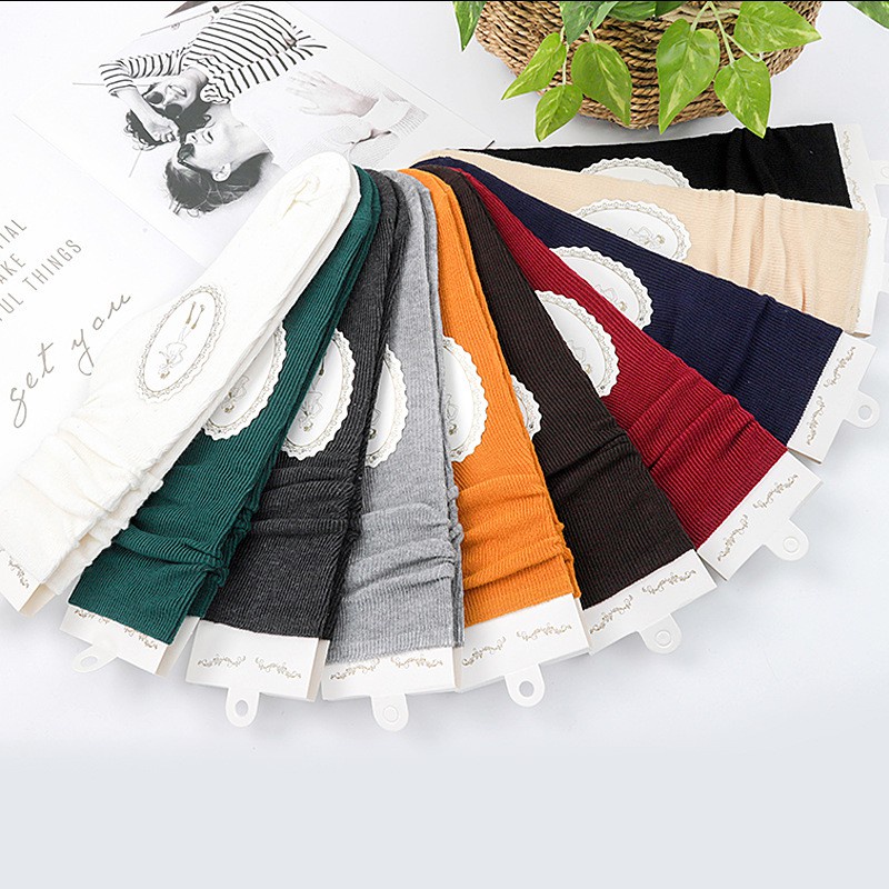 Tất nữ cotton cao cổ thời trang, vớ cao cổ nữ cotton