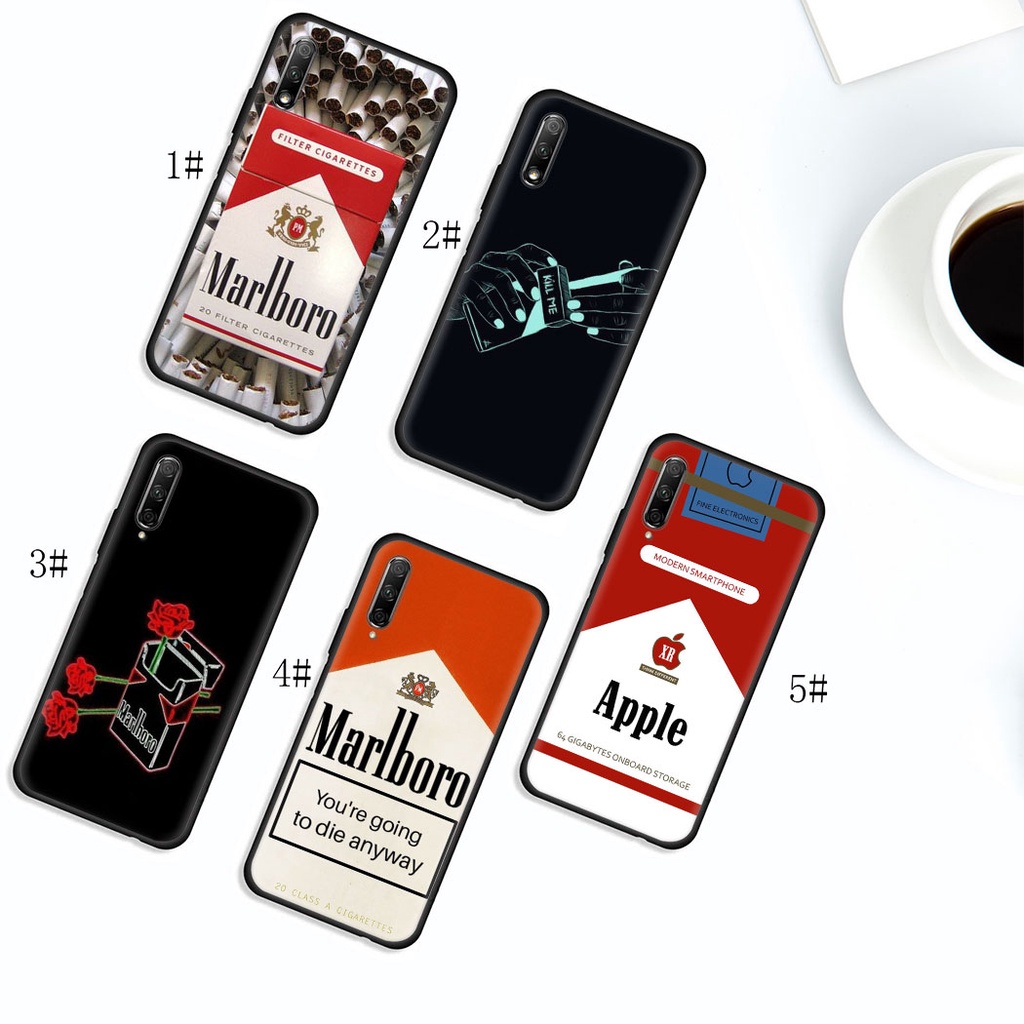 Ốp điện thoại hình logo marlboro Mini 27IOO cho Huawei P8 P9 P10 P20 Lite