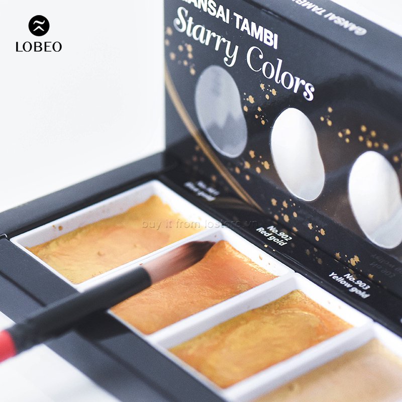 [LỖ STORE] Màu Nhũ Starry Gansai 6 màu