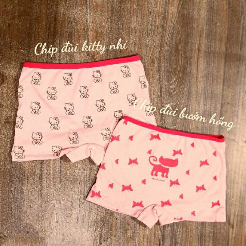 Quần chip bé gái - Quần lót bé gái chất cotton thấm hút mồ hôi