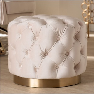 Ghế Đôn Sofa tròn bọc da cao cấp, Ghế Đôn bàn trang điểm hàng chất lượng cao