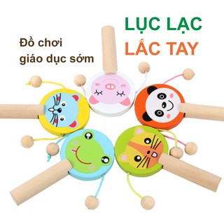 LỤC LẠC LẮC DÂY HÌNH HOẠT HÌNH DỄ THƯƠNG ĐỒ CHƠI GIÁO DỤC SỚM