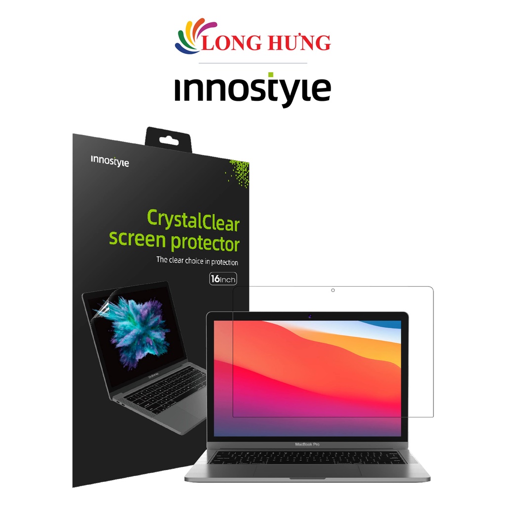 Dán màn hình Innostyle Crystal Clear Screen Protector Macbook 16 inch ISP16HD - Hàng chính hãng