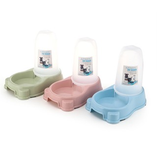 Bát ăn đựng hạt tự động hình bàn chân - 27x24x18cm