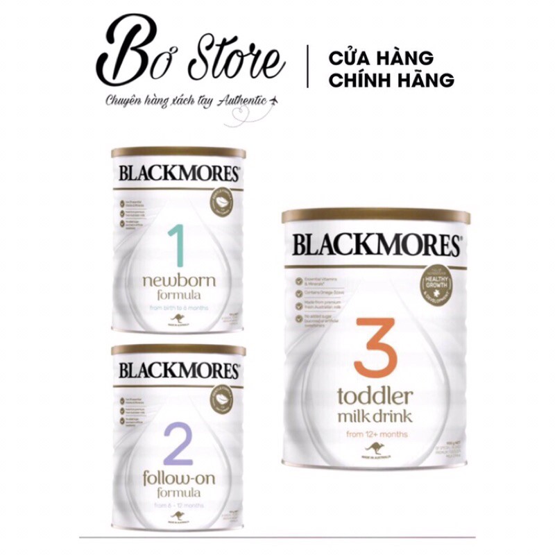 [DATE MỚI] Sữa Blackmore Úc Hộp 900gr đủ số