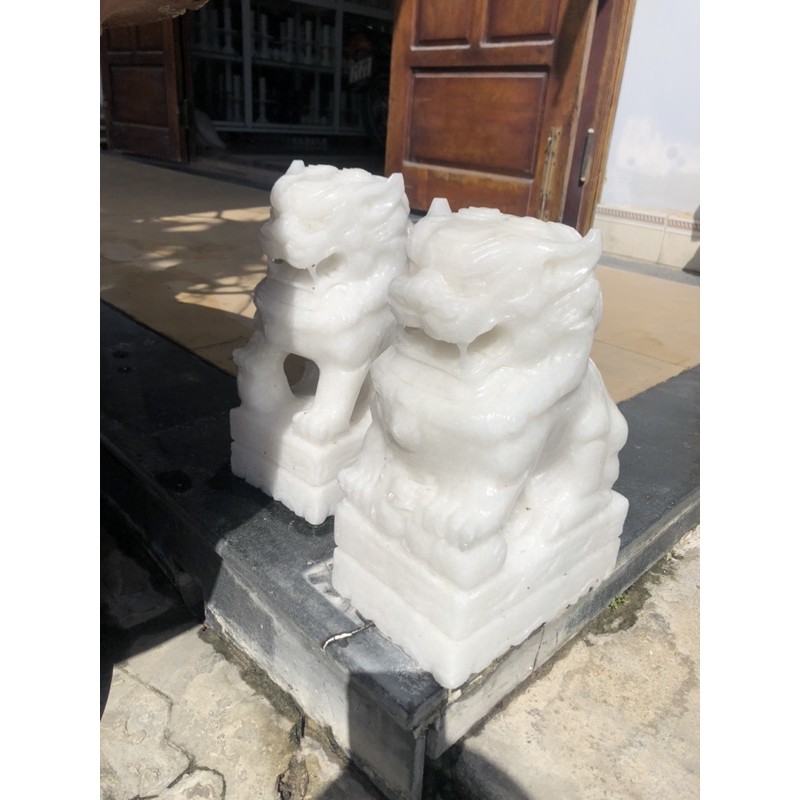 cặp lân thẳng 30 cm non nước