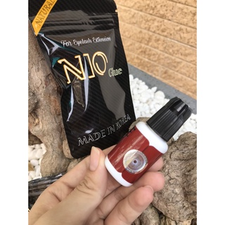 Keo nối mi không cay Nio glue monchery , khô chậm dành cho người mới học nối, có thể tự nối được