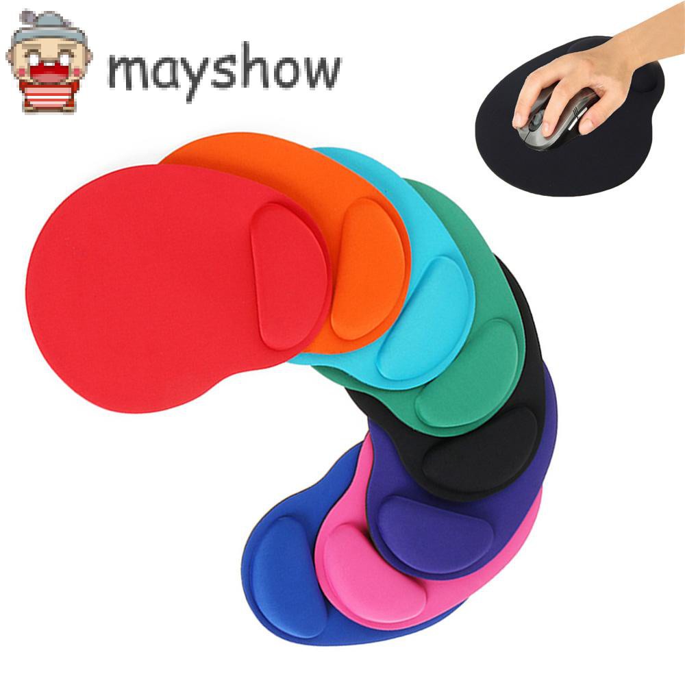 MAYSHOW Lightweight Mouse Pad Soft Non Slip Mice Mat Gift Ergonomic Colorful Comfortable Wrist Support/Multicolor