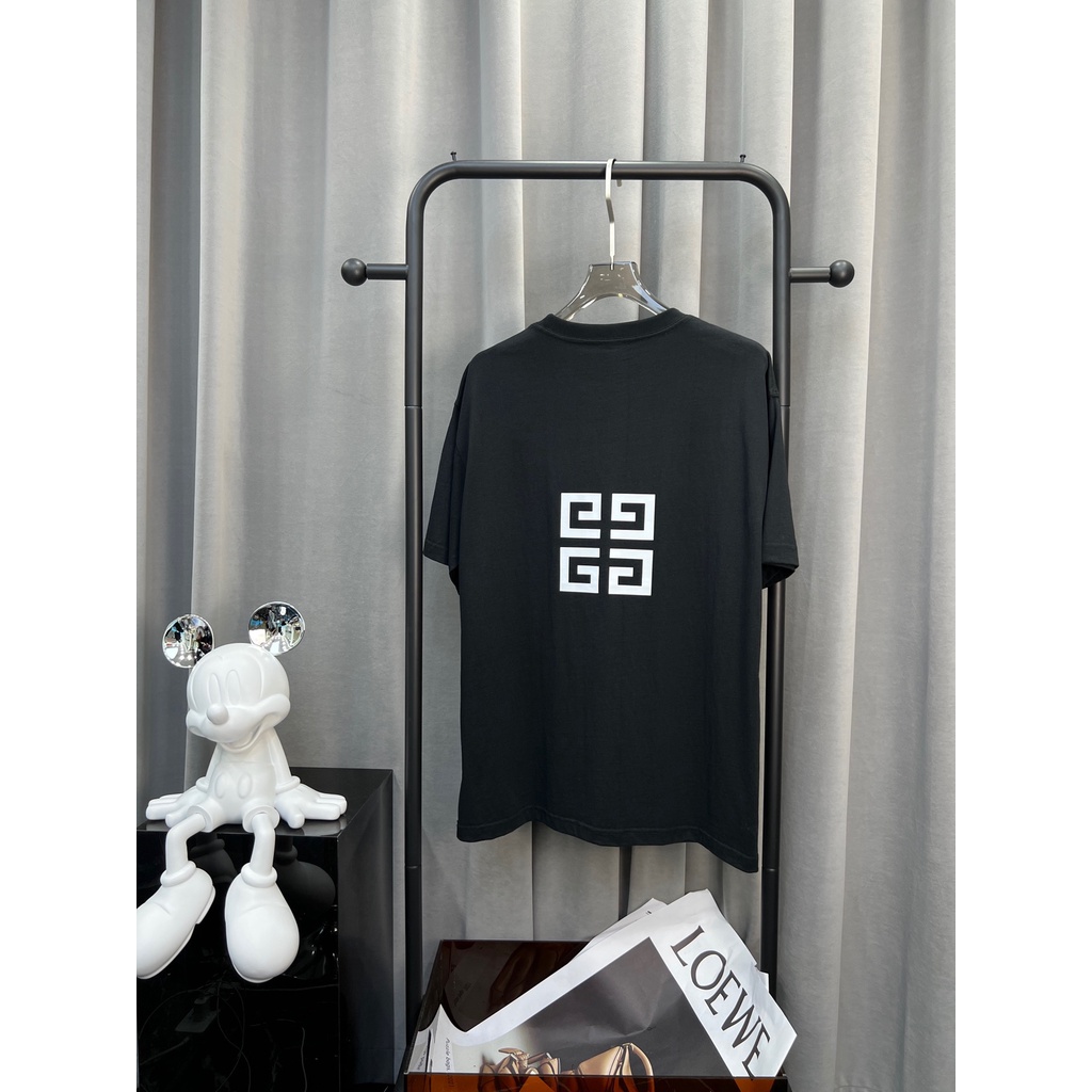 Áo Thun Cotton Tay Ngắn Cổ Tròn In Chữ G1venchy 2022 Size S-4XL