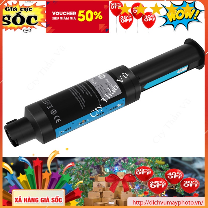 Hộp mực HP 103A dùng cho máy in HP1000a 1000w 1200a 1200w mực cho bản in đẹp, sắc nét kholinhkienmayin