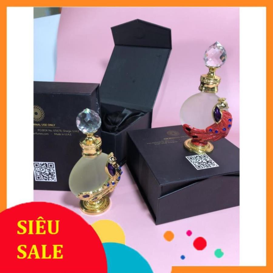 [𝑭𝑹𝑬𝑬𝑺𝑯𝑰𝑷] - ✦ CAO CẤP ✦- Tinh dầu nước hoa Dubai chai đính đá vương miệng 15ml | WebRaoVat - webraovat.net.vn