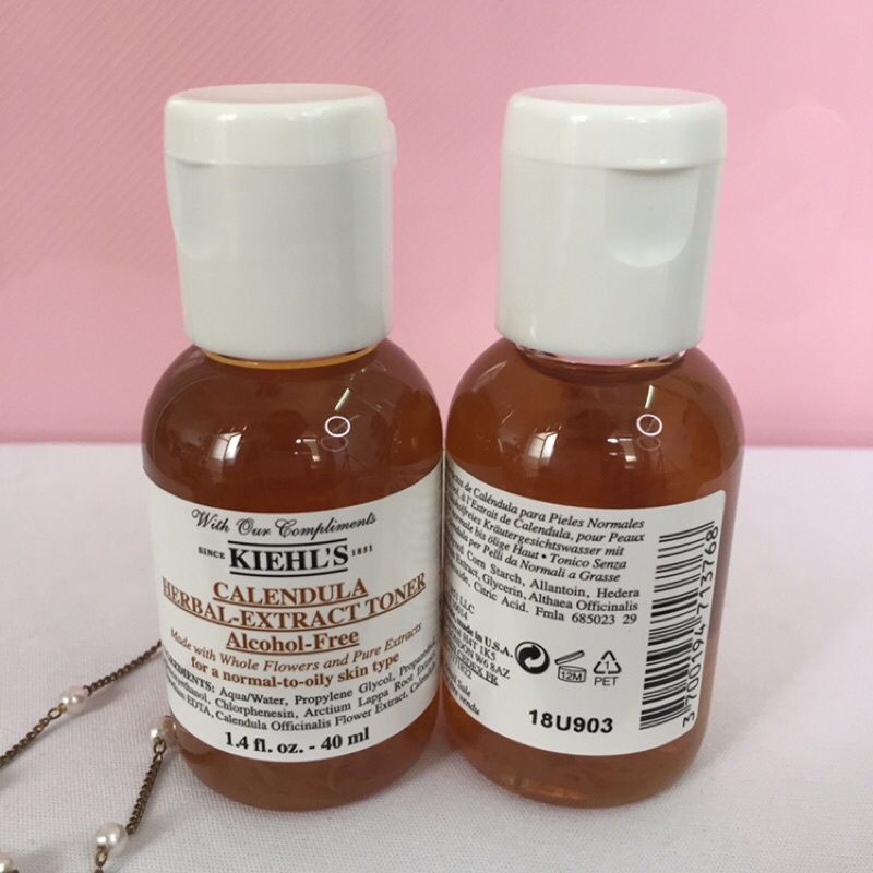 Toner hoa cúc KIEHLS 40ml, Toner cho da dầu mụn nhạy cảm kiềm dầu se khít lỗ chân lông, Nước hoa hồng cân bằng da