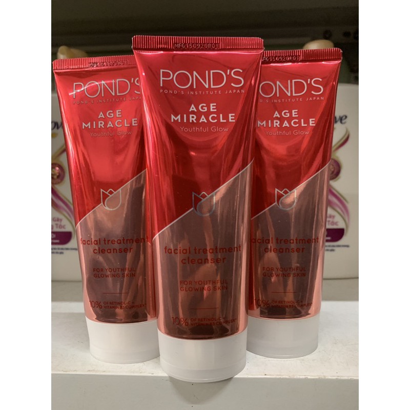 (100% Hàng Chính Hãng )Sữa Rửa Mặt Pond's Age Miracle 100g thái lan (SP200284)