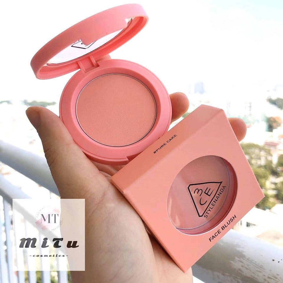 Phấn Má Hồng 3CE Face Blush màu #Pure Cake