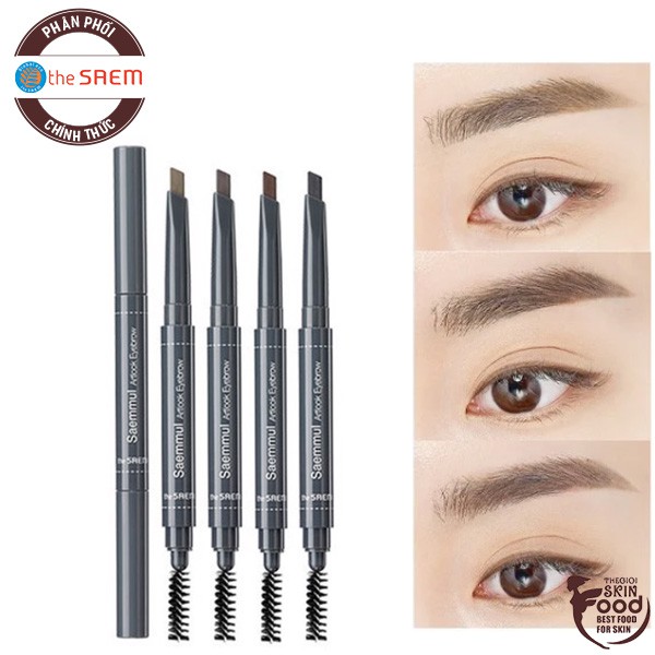 Chì Kẻ Mày Ngang 2 Đầu The Saem Saemmul Artlook Eyebrow 0.2g | BigBuy360 - bigbuy360.vn