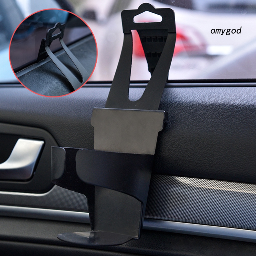 Bộ 2 Giá Đỡ Cốc Nước Gắn Cửa Xe Hơi / Xe Tải Màu Đen Tùy Chỉnh Tiện Dụng