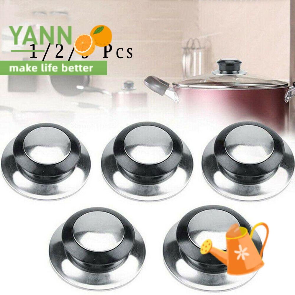 Set 1/2/5 Tay Cầm Gắn Nắp Nồi/ Nồi Thay Thế Hình Tròn Tiện Dụng