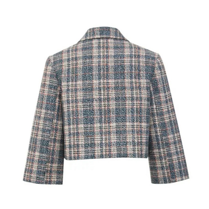 [Size M] Vero Moda Áo khoác blazer cổ vest dáng croptop tay cách điệu | BigBuy360 - bigbuy360.vn