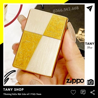 Bật Zorro 2 mộc đáy hình Hoa văn vàng may mắn và Tài lộc - TANY SHOP ZR03