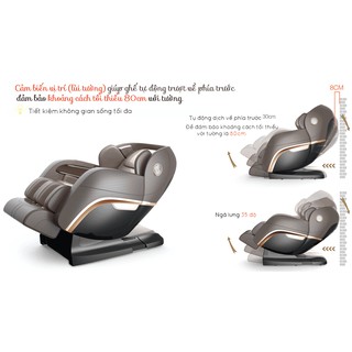 Ghế massage toàn thân Maxcare Max-4D