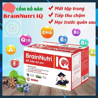 Cốm bổ não brain nutri iq-trí nhớ kém, mất tập trung, tiếp thu chậm.