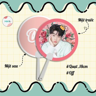 [Handmade] Quạt tròn OffGun 18cm
