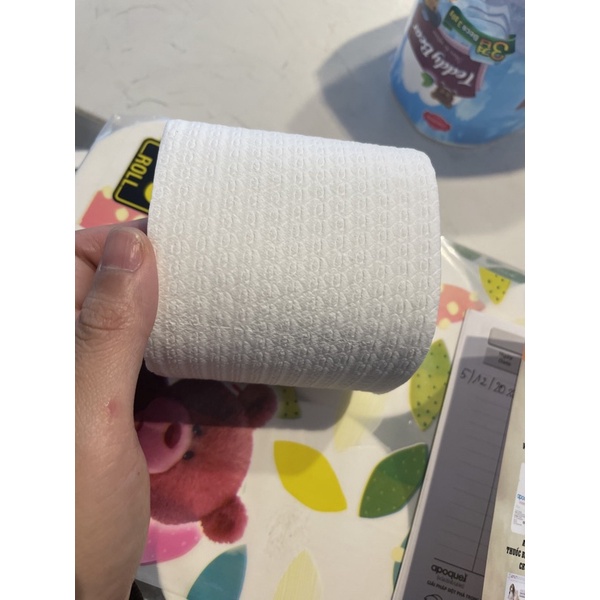 Túi 10 cuộn giấy vệ sinh Teddy Bear Eco mềm mịn, không thô ráp, tan trong nước không gây tắc nghẽn