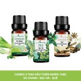 Combo 3 chai tinh dầu nguyên chất 10ml Ấn Độ