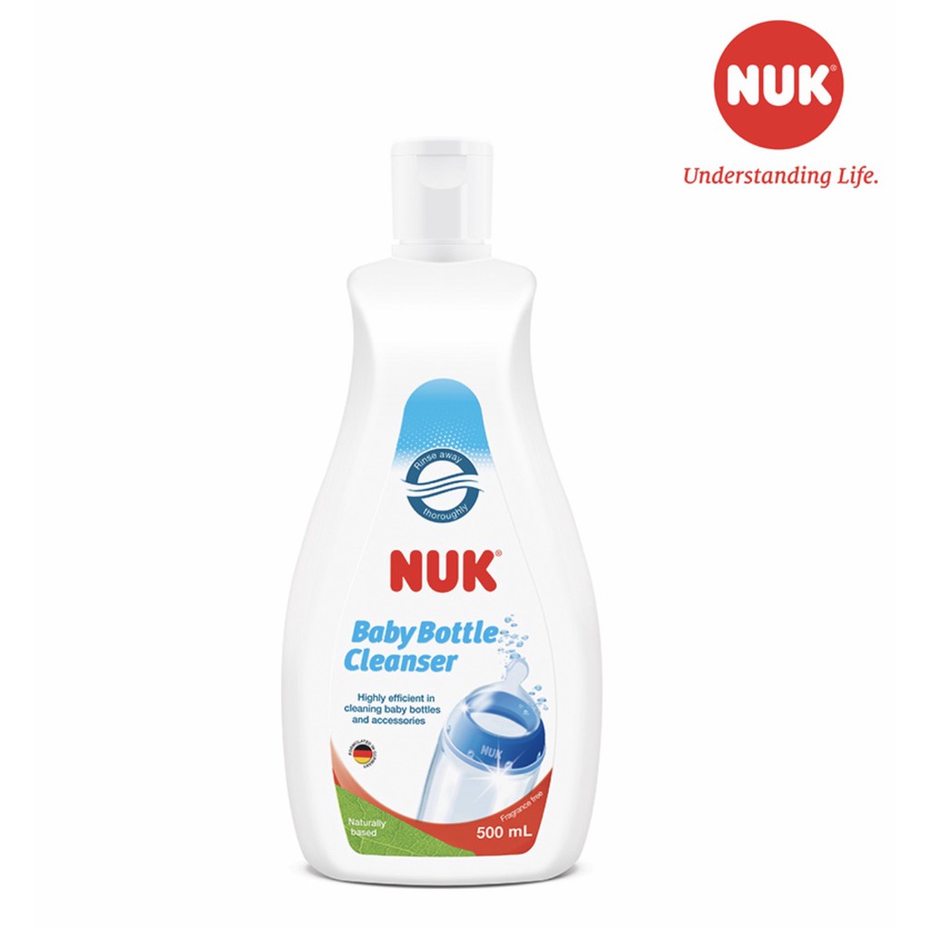 Nước rửa bình sữa NUK 500-950ml