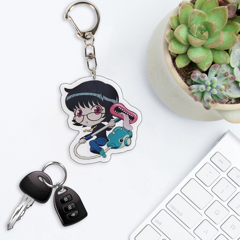 Móc khóa acrylic hình nhân vật anime hunter x hunter độc đáo