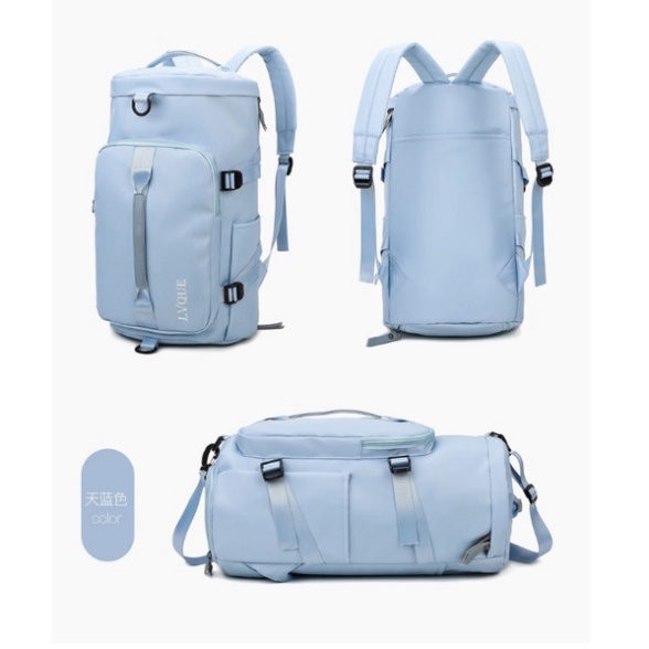 Túi Xách Du LịchFREESHIPBalo Kiêm Túi Đeo Du Lịch VLQUE,Đa Năng,Chống Thấm Nước,Có Ngăn Để Giày,Đựng Đồ Ướt,Dày Dặn