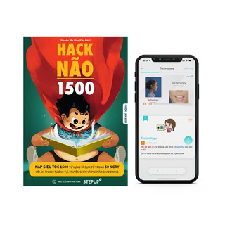 Sách tiếng Anh - Hack Não 1500 Từ Vựng Tiếng Anh theo chủ đề - Tặng App Hack Não Pro hướng dẫn học phát âm
