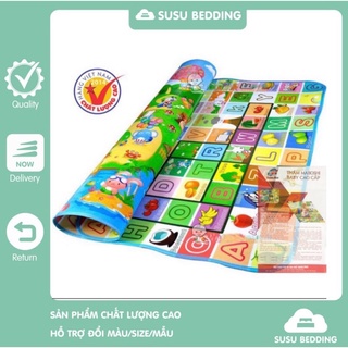 THẢM XỐP CHO BÉ GIÁ TỐT, thảm Maboshi 2 mặt trải sàn cho bé vui chơi