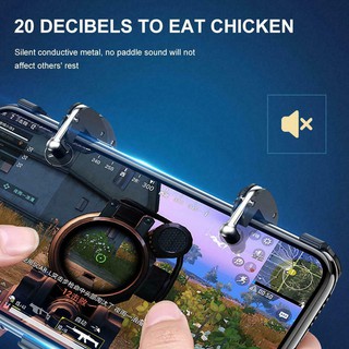 H8 Gamepad PUBG Helper Metal Button for Peace Elite Game Controller PUBG Mobile Controller Joystick Gamepad for IOS