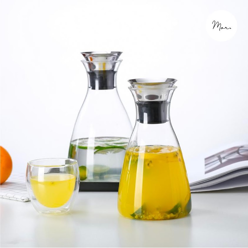 Bình thủy tinh chịu nhiệt (1.2L - 1.5L)
