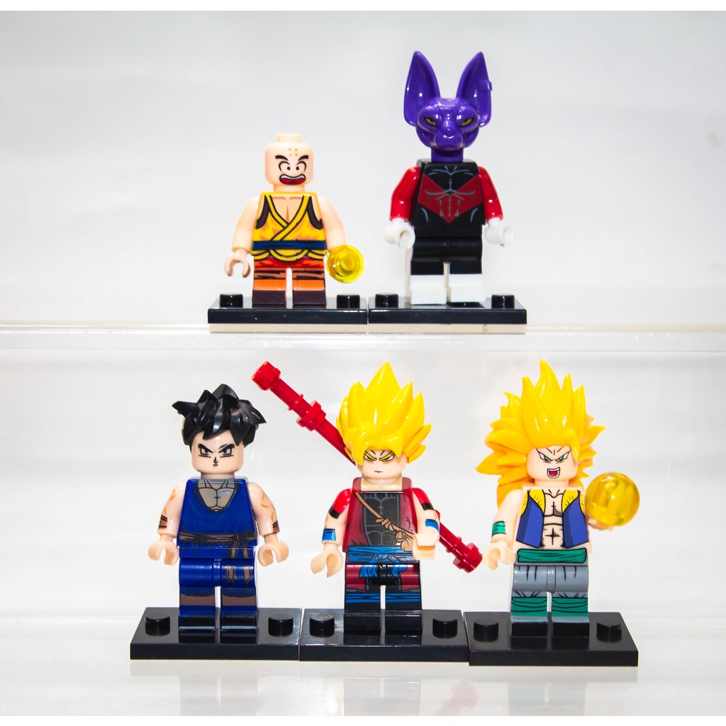 Lego dragon ball lego songoku lắp ghép gogeta vigito vegeta zeno