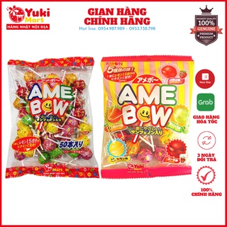Kẹo mút trái cây Amebowl Ribon Nhật Bản