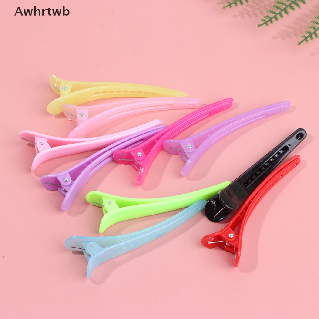Bộ 10 Kẹp Tóc Tạo Kiểu Chuyên Dụng Cho Salon Mới