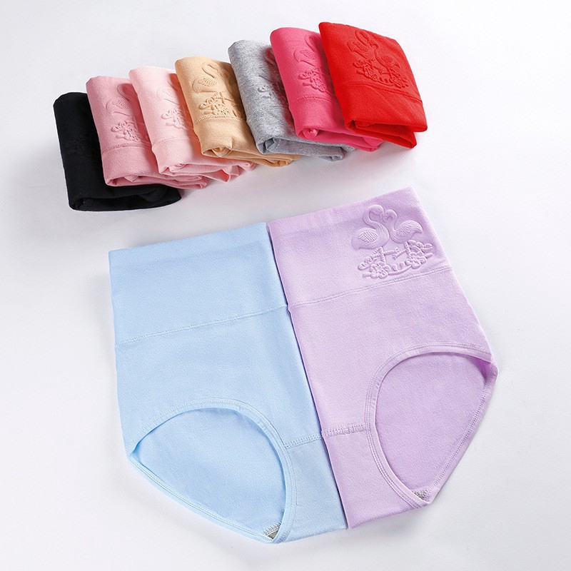 [Mã WACB52 giảm 20K đơn 99K] Quần lót cotton lưng cao phối ren hoa cho phụ nữ mang thai và sau sinh | BigBuy360 - bigbuy360.vn