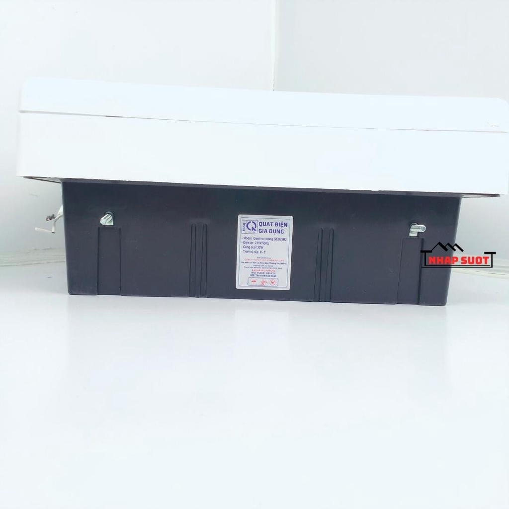 Quạt Thông Gió Gắn Tường GRINEU Đáy 30x30 cm GEB25B2