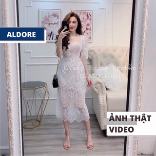 (Video)Đầm ren- 2 lớp hàng thiết kế quảng châu- mã MSGT71