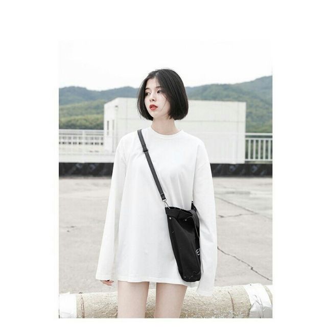 [Rẻ vô địch] Áo thun tay dài trơn unisex | BigBuy360 - bigbuy360.vn