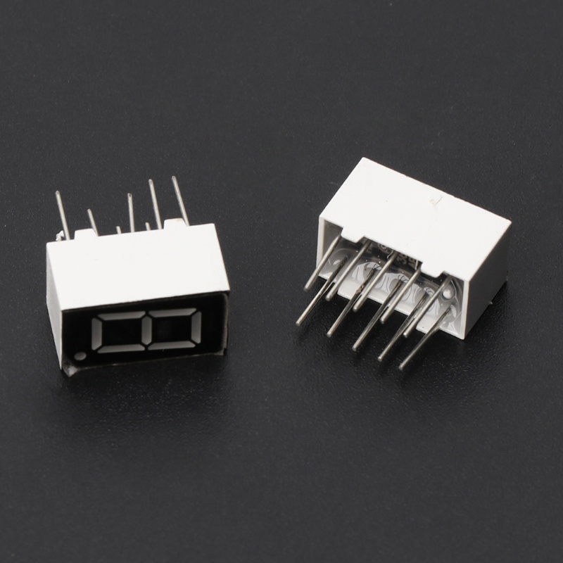 Bộ 5 Ống Hiển Thị Đèn LED Đỏ 0.36 &quot;1 Bit 10 Pin 7 Chân